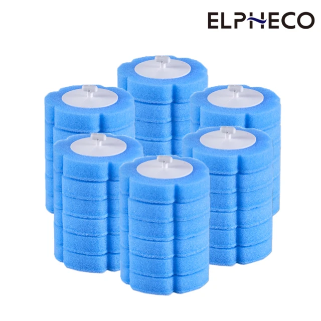ELPHECO 拋棄式馬桶刷刷頭補充包(36片超值組)