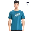 【LE COQ SPORTIF 公雞】吸濕排汗4WAY彈性運動Training短袖T恤 男-3色-LWR21603