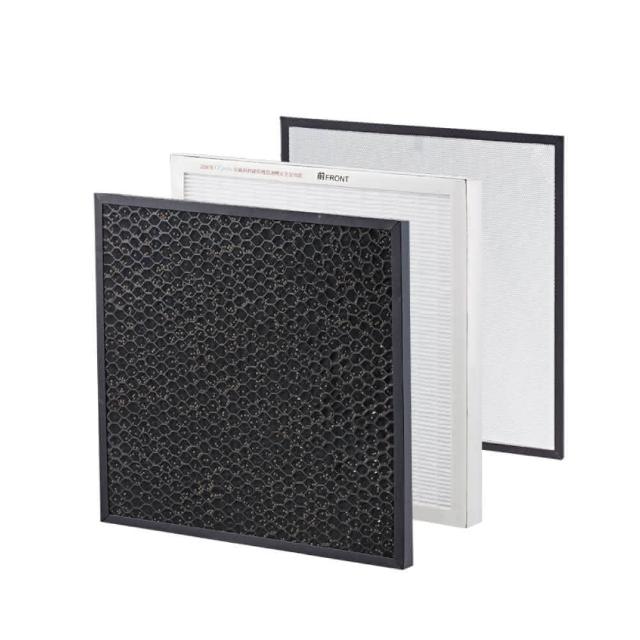 【Opure 臻淨】A5高效抗敏HEPA光觸媒空氣清淨機 三層濾網組 一年份(★ A5一年份濾網組 ★)