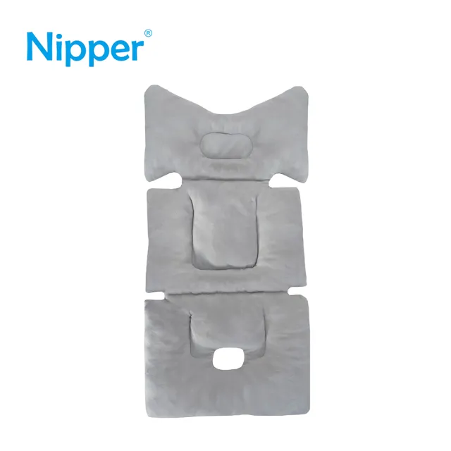 【Nipper】推車汽座兩用透氣墊(灰)