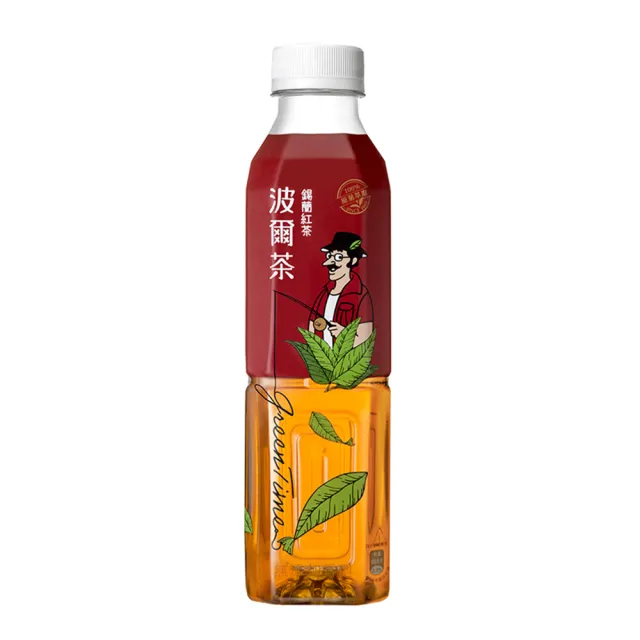 【金車】波爾茶-錫蘭紅茶580mlx24入+葡萄柚x580mlx24入(共48入)