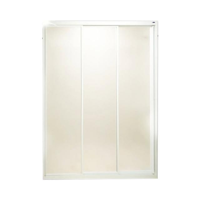 【ITAI 一太】一字三門連動淋浴門/強化玻璃/單邊開門(寬151-180x高190cm 含安裝)