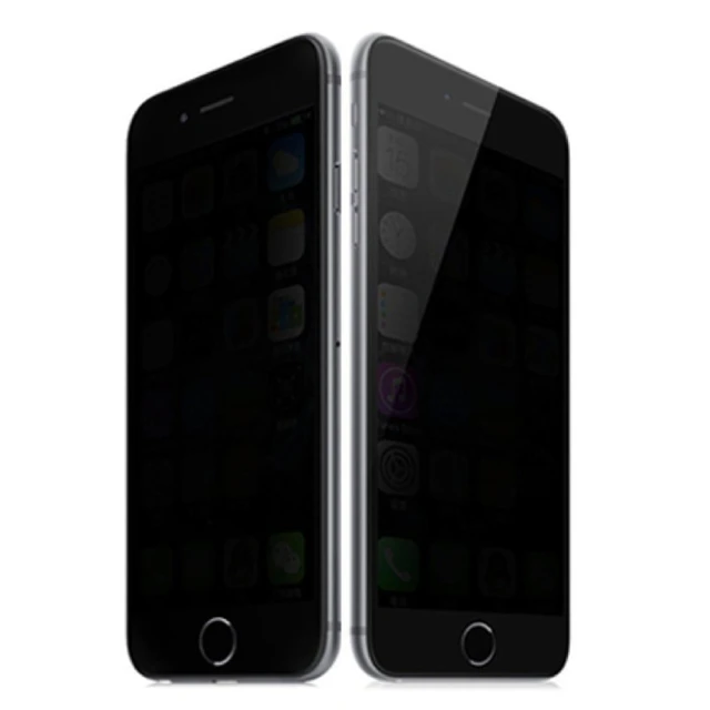 【TOYSELECT 拓伊生活】iPhone 7/8 極光學10D防窺/抗指紋/防刮玻璃膜(4.7吋)