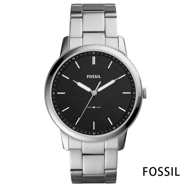 FOSSIL 極品丞時不銹鋼男錶-黑/44mm(FS5307)