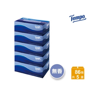 【TEMPO】3層加厚盒裝面紙(天然無香/5包裝)