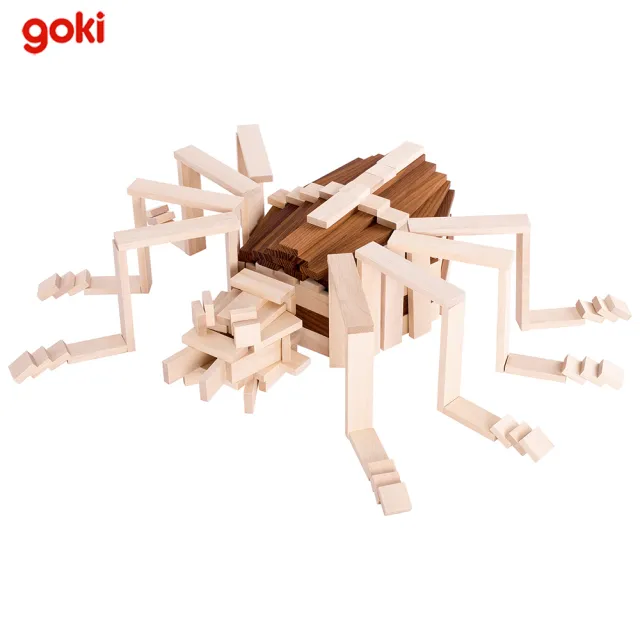 【goki】原木雙色建築板(結合結構及立體空間概念)