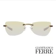 【Gianfranco Ferre】義大利漸層簡約造型太陽眼鏡(黃-GF553-06)