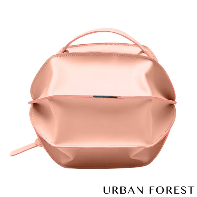 【URBAN FOREST 都市之森】雙11 仙人掌-洗漱包/盥洗包 XL加大號(櫻花粉)