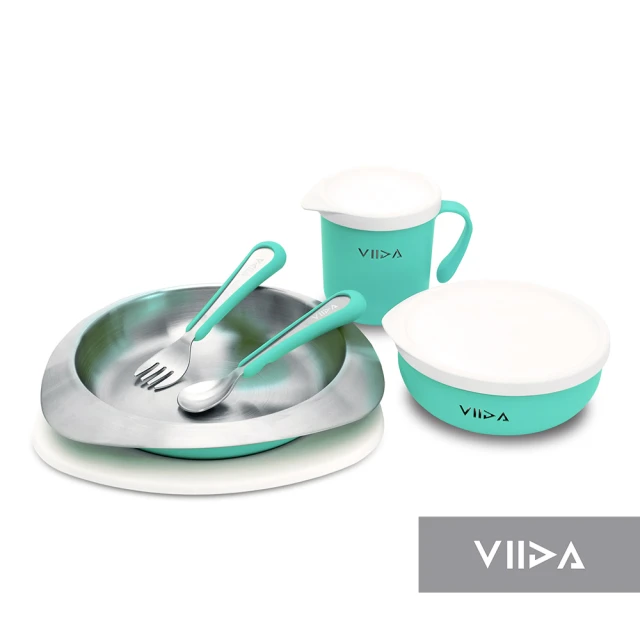 【VIIDA】Souffle 抗菌不鏽鋼餐具組(官方直營)