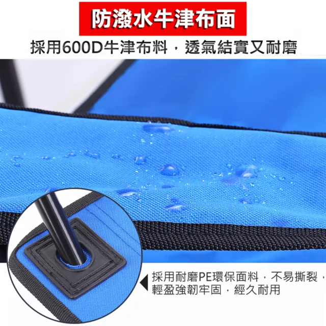 【VENCEDOR】露營折疊扶手椅型 - 1入(烤肉 戶外 露營折疊扶手收納椅 釣魚椅 露營椅 戶外椅 野餐)