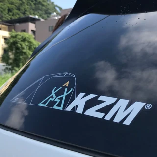【KAZMI】KZM 汽車防水貼紙(車貼)
