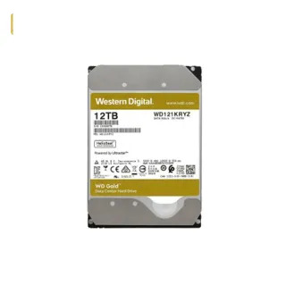 【WD 威騰】金標 12TB 3.5吋 企業級內接硬碟(WD121KRYZ)