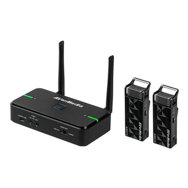 【圓剛】AW315 雙麥克風組 教學專用無線麥克風