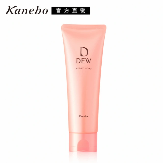 【Kanebo 佳麗寶】DEW 水潤洗顏皂霜 125g