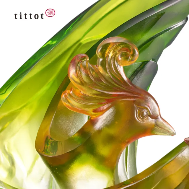 【tittot 琉園】珍愛綿長_祝福_順利(送禮/琉璃/禮物/玻璃/水晶/藝術品/擺飾/禮贈/企業/珍愛)