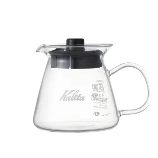 【Kalita】手沖耐熱玻璃壺300ml-玻璃手把