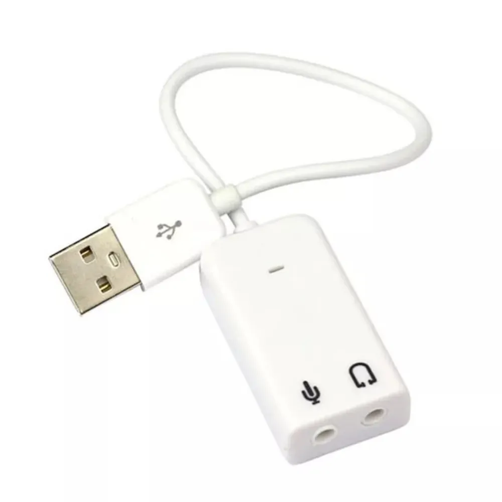 【Ainmax 艾買氏】USB 5.1音效卡 免驅動隨插即用(模擬5.1聲道 環繞音效 3D 外接音效卡 筆記型電腦)