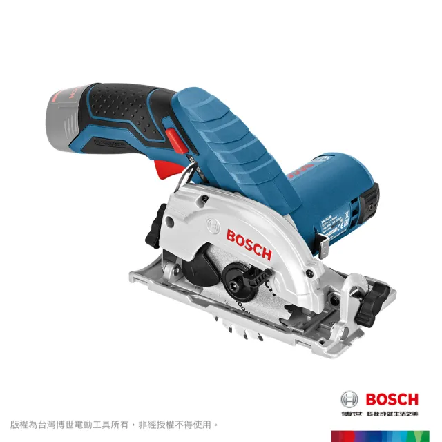 【BOSCH 博世】12V 鋰電手提圓鋸機_空機(GKS 12 V-LI)