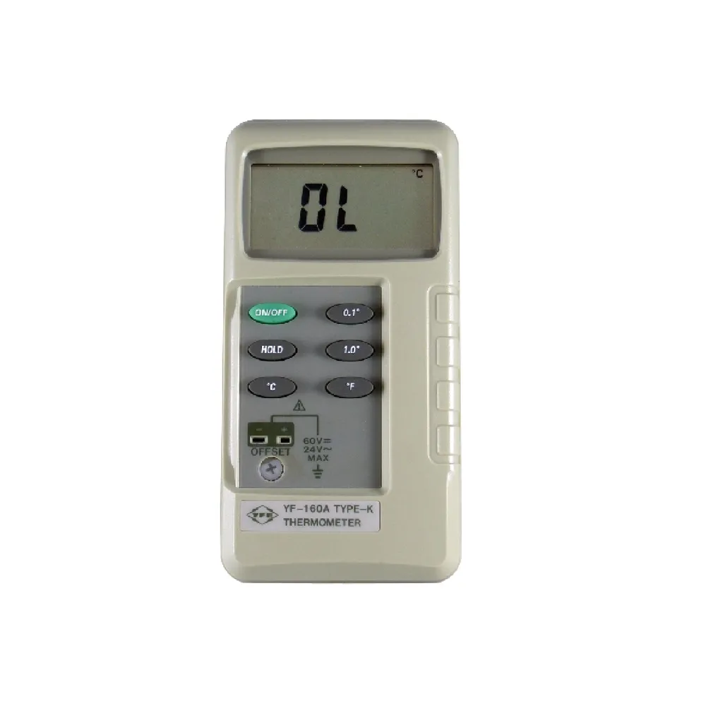 【Tenmars 泰瑪斯】YF-160A K型數位溫度錶(數位溫度錶 數位溫度計 溫度錶 溫度計)