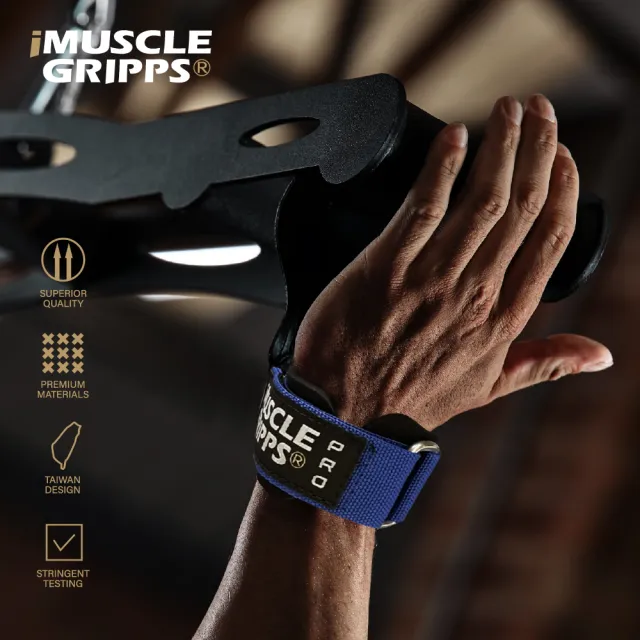 【iMuscle】全新升級 進階版 三合一健身 拉力帶 金典黑金(小資族的Versa Gripps 專業拉力帶)