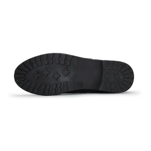 【FUFA Shoes 富發牌】牛津百搭質感低跟鞋-白 FE77(女鞋/牛津鞋/樂福鞋/面試鞋)