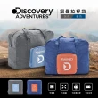 【Discovery Adventures】便攜行李箱手提包-灰色(折疊包/可收納/拉桿用/行李箱手提包/旅行配件)