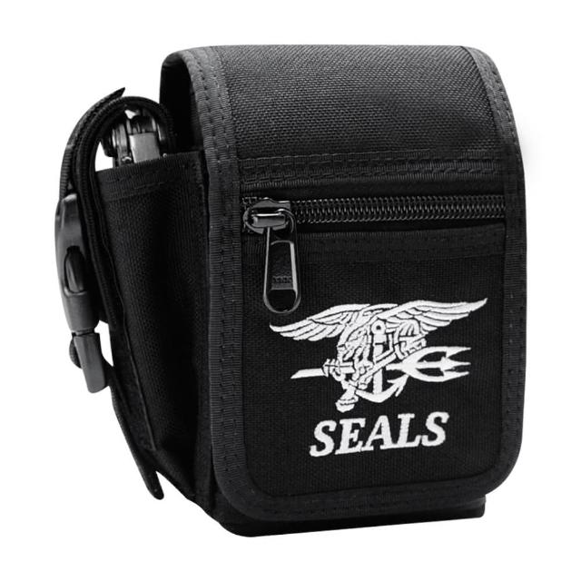 【GUN】US SEALS海豹軍腰包_黑色(G-157)