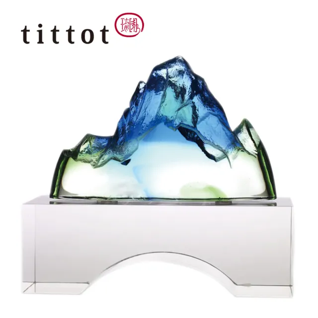 【tittot 琉園】高峰_團購10入組_祝福_順利(琉璃/禮物/玻璃/水晶/藝術品/擺飾/禮贈/企業/送禮/團購/高/峰)