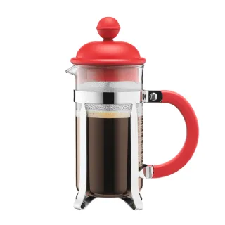 【Bodum】CAFFETTIERA 法式濾壓壺350cc-紅