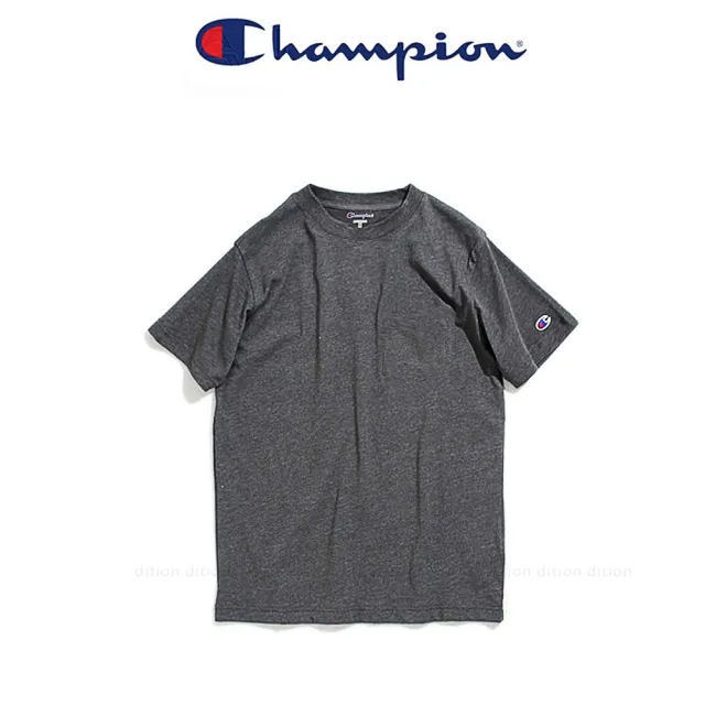 【Champion】休閒百搭短袖上衣 潮流素T恤(618最後出清 男女可穿)