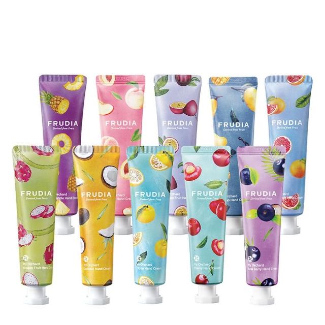 【FRUDIA】文青果社 輕盈保濕護手霜30g(果香保濕護手霜)