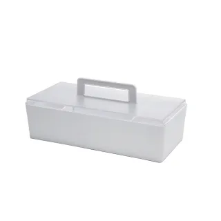 【livinbox 樹德】手提收納盒+上蓋 CTB-3215L(簡約日系/可堆疊/隨身手提收納)