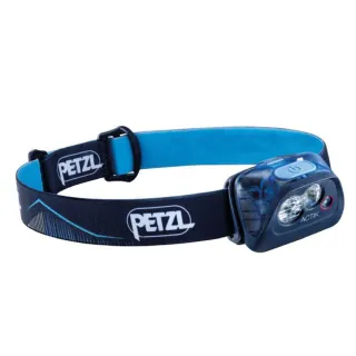 【PETZL】ACTIK 超輕量高亮度頭燈/350流明.IPX4防水.LED頭燈(E099FA01 藍)