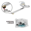【Morpheus】泰傢 壁式實用型陶瓷上開式水龍頭(精品台灣製水龍頭)