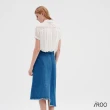 【iROO】刷色牛仔裙