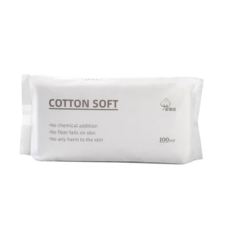 【CS22】多用途親膚柔軟洗臉卸妝巾(400張/4包/棉柔巾)