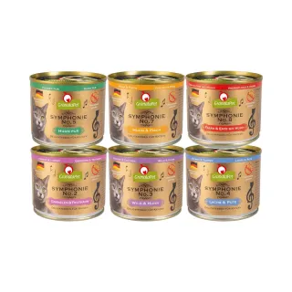 【Granatapet 葛蕾特】交響樂 低溫慢燉主食貓罐 200g*24罐組(貓主食罐、全齡貓)
