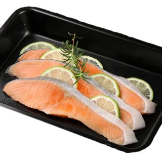 【愛上海鮮】智利薄鹽鮭魚片9片組(300g±10%/包/3片裝)