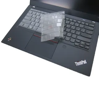 【Ezstick】Lenovo ThinkPad T495s 奈米銀抗菌TPU 鍵盤保護膜(鍵盤膜)