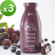 【自然補給】綜合莓果汁x3入(290ml/瓶)