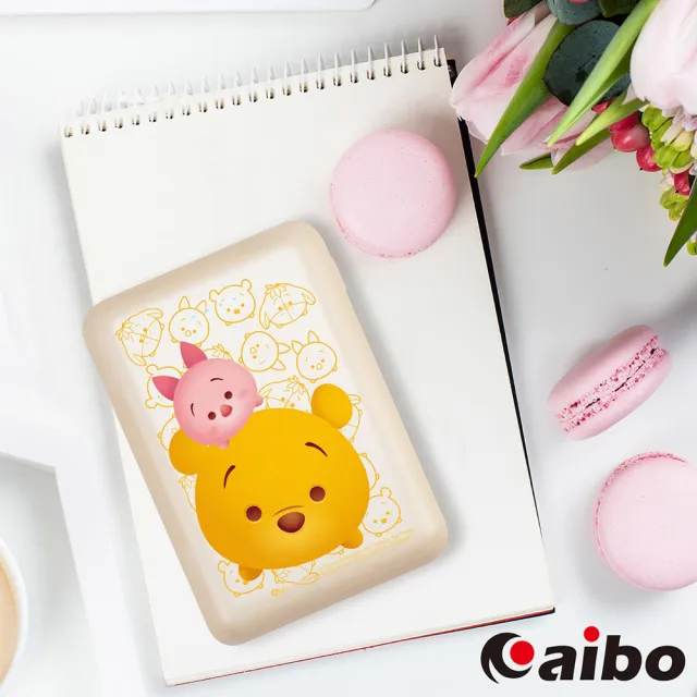 【aibo】Disney TSUMTSUM 緻巧粉嫩 12000Plus 輕巧隨身行動電源