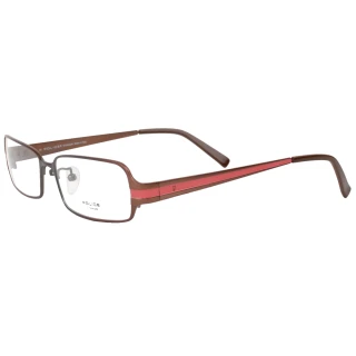 【POLICE】義大利質感經典細框光學眼鏡(古銅/紅 POV8221-08GD)