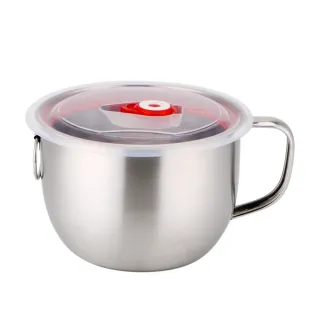 【CS22】2入組-304不銹鋼大容量湯麵碗1300ML(泡麵碗/瓦斯爐 電磁爐可用)