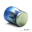 【AnnZen】《日本製 Horie》鈦愛生活系列-日本製純鈦抗菌雙層杯  雪花雙杯組 250ml