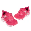 【布布童鞋】Moonstar日本3E寬楦桃紅色兒童機能運動鞋(I9R092H)