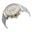 【Bentley 賓利】RACING系列 競速美學計時手錶(白面/金銀 BL1694-10TWI)