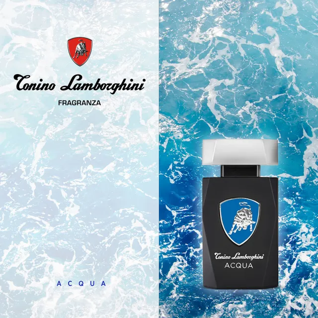 即期品【Lamborghini 藍寶堅尼】水能量男性體香噴霧 200ml(專櫃公司貨)