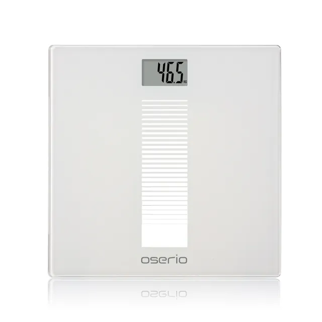 【oserio 歐瑟若】數位鋼化玻璃健康體重計(BNG-909)