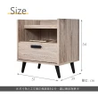 【時尚屋】克萊得橡木1.7尺床頭櫃ZZ9-680(免運費 免組裝 床頭櫃)