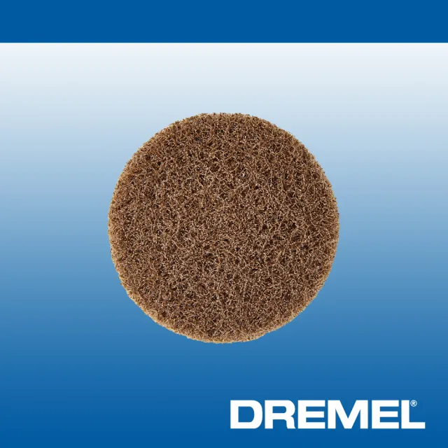 【DREMEL 精美】高效電動清潔機粗不織布磨片 三片裝